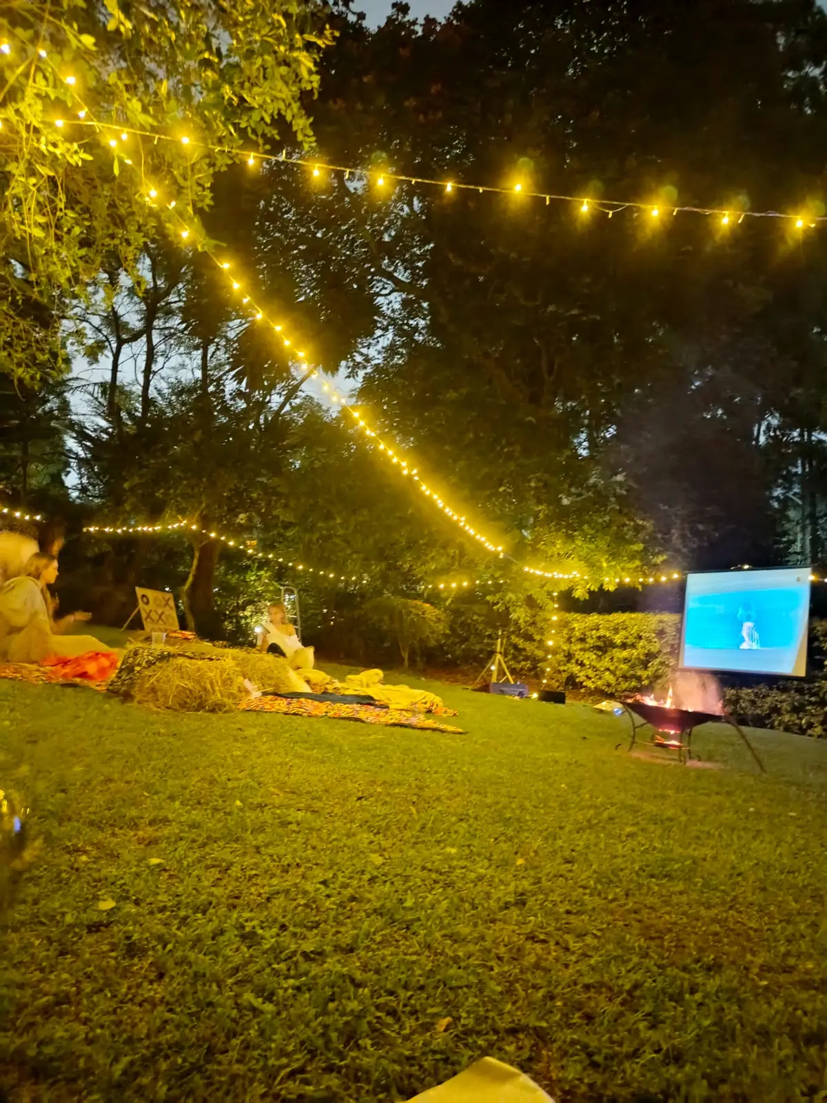 open night cinema crowd